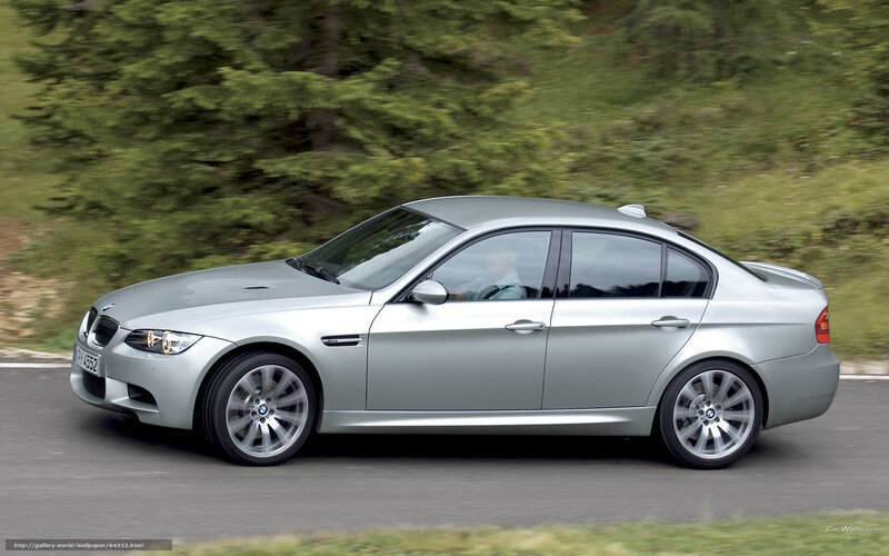 silver bmw m3 in motion