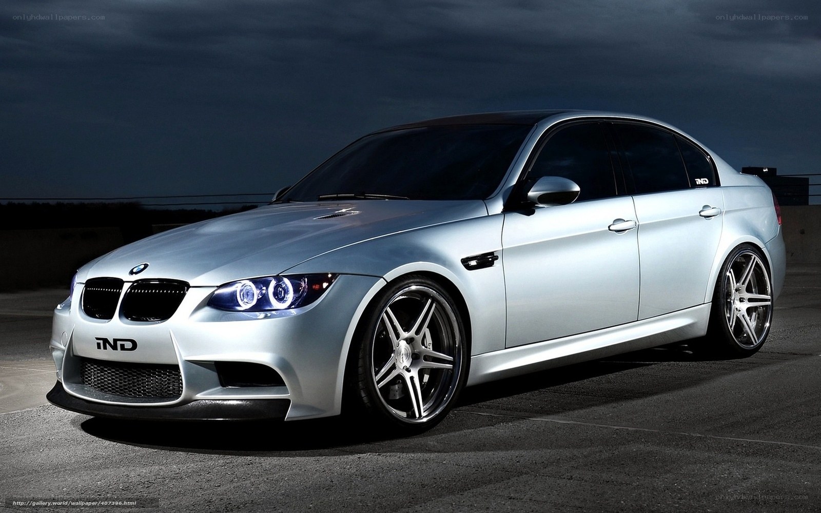 silver bmw m3 sedan