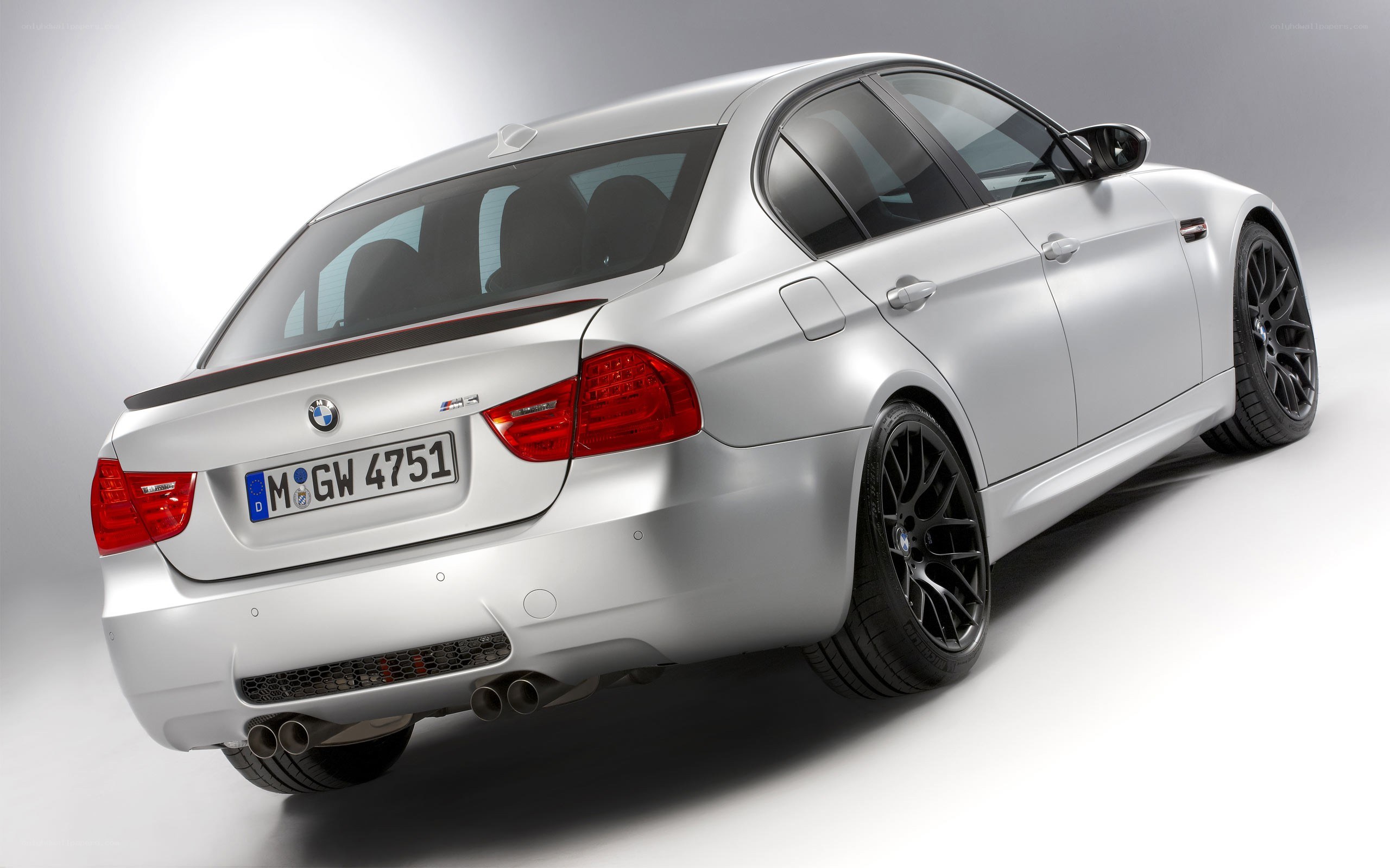 silver bmw m3 sedan
