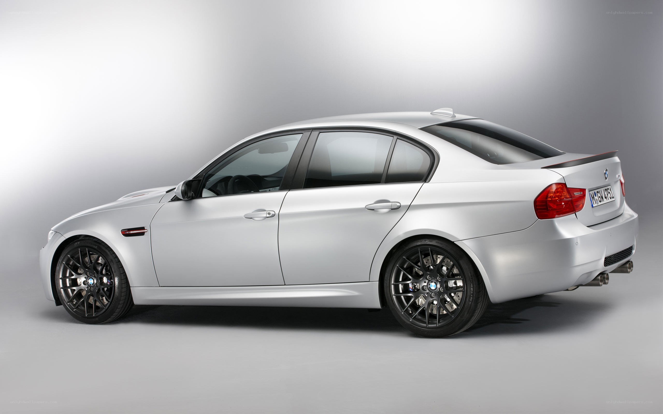 silver bmw m3 sedan