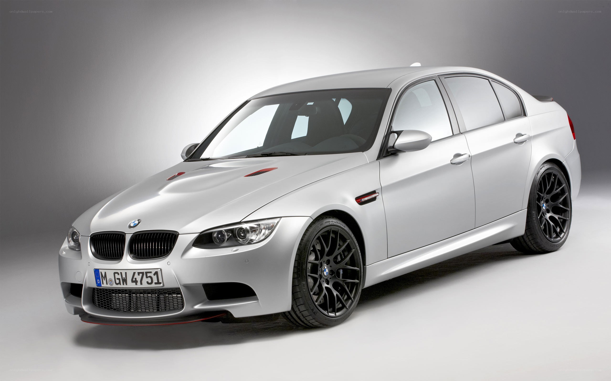 silver bmw m3 sedan
