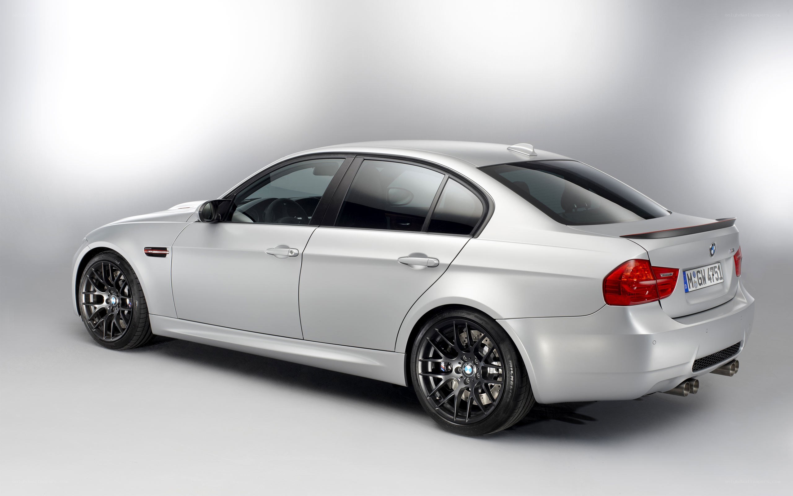 silver bmw m3 sedan