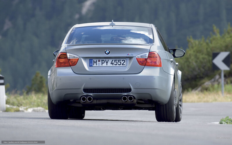 Silver BMW M3 Sedan — Calm