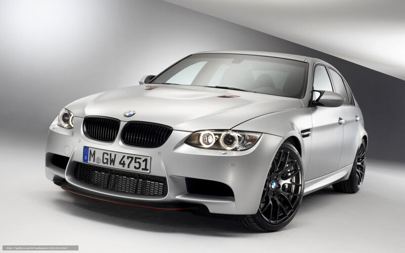 Silver Bmw M3 Sedan — Dramatic, Photograph, Car