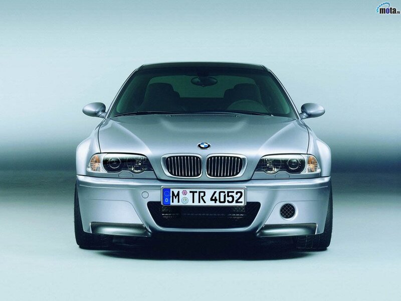 Silver BMW M3 Sedan — Neutral, Photograph, Car, License Plate, Headlights