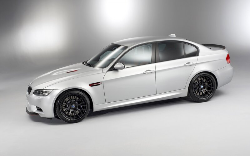 Silver BMW M3 Sedan — Neutral
