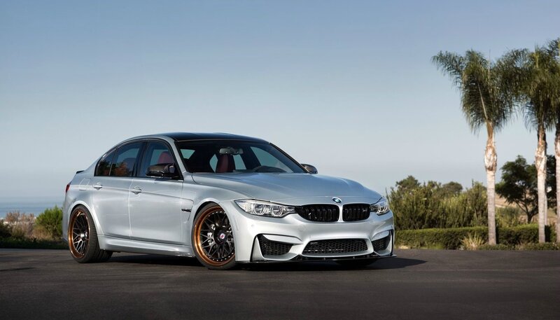 Silver Bmw M3 Sedan — Serene, Afternoon, Photograph, Palm Trees