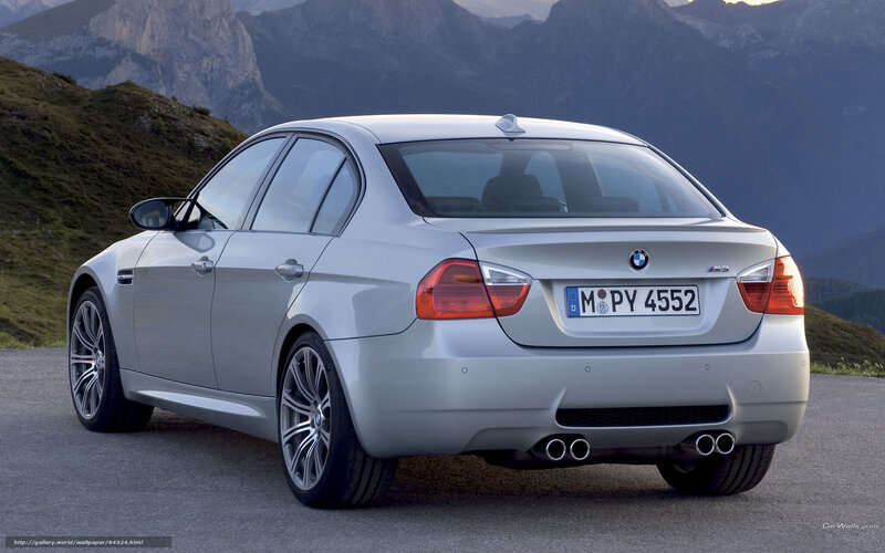 Silver BMW M3 Sedan — Serene, Afternoon