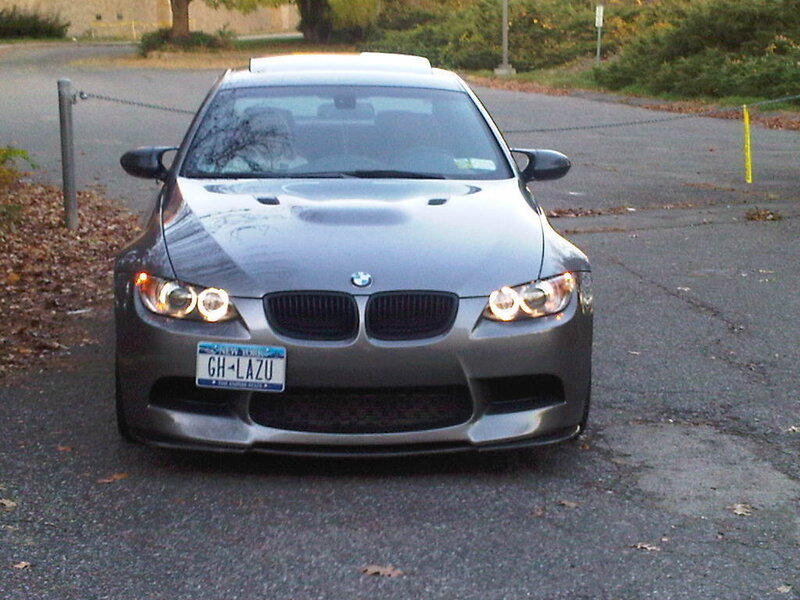 Silver BMW M3