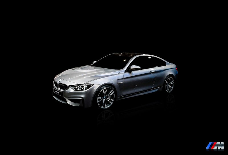 silver bmw m4 coupe