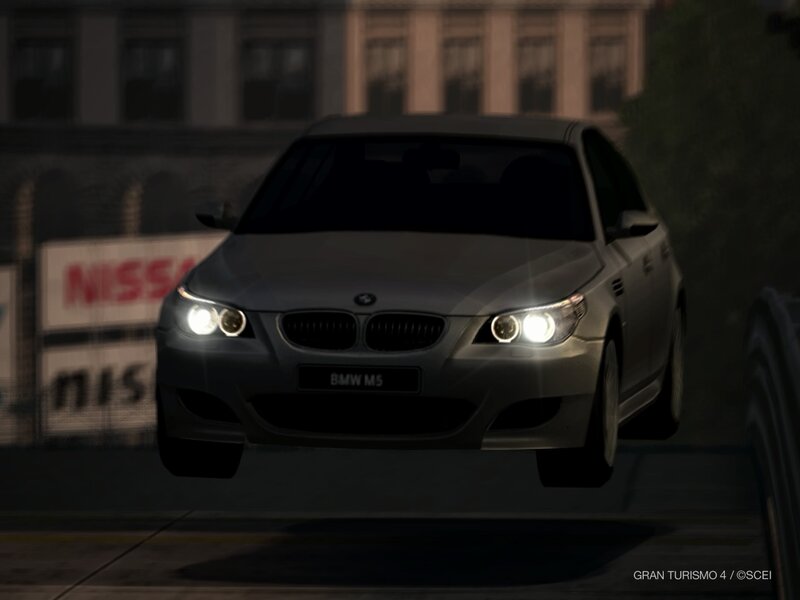 Silver BMW M5 Car