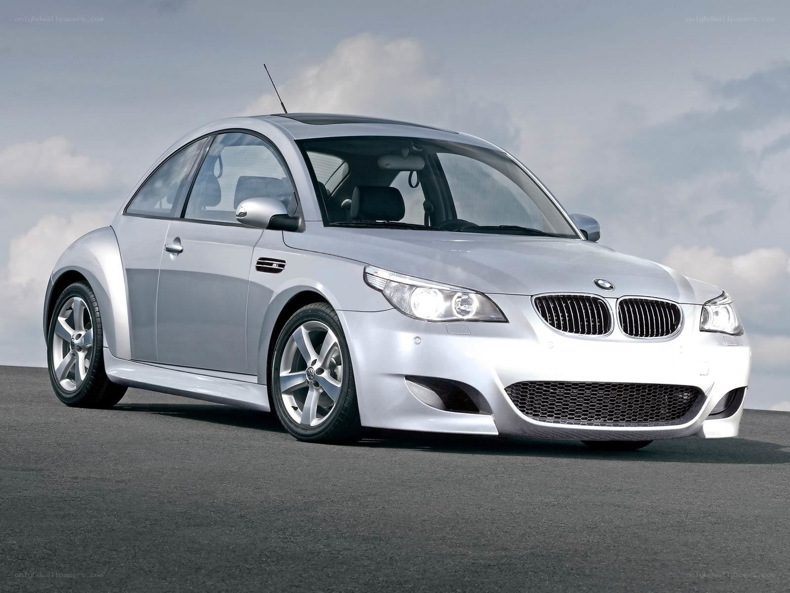 silver bmw m5 coupe