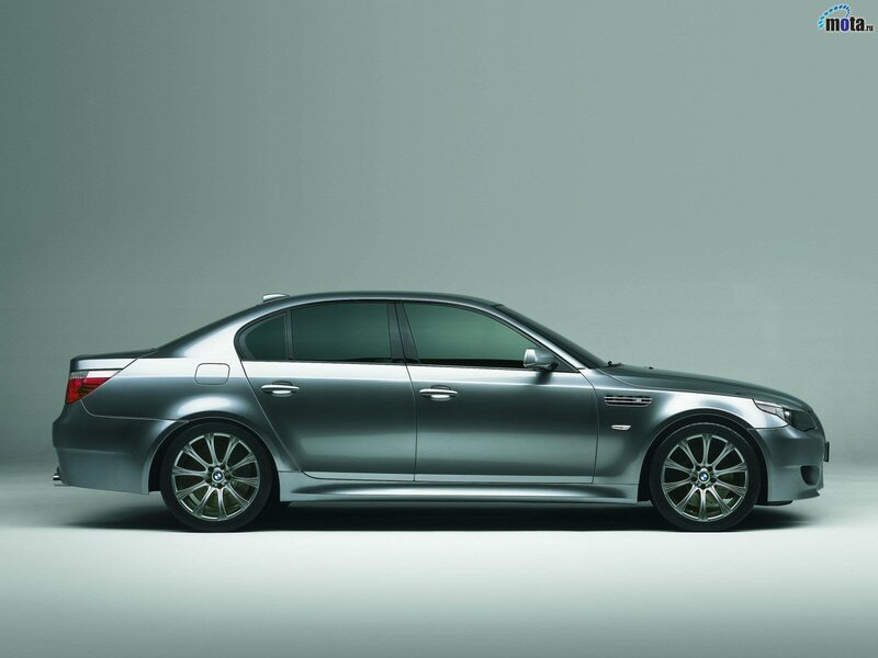 silver bmw m5 sedan