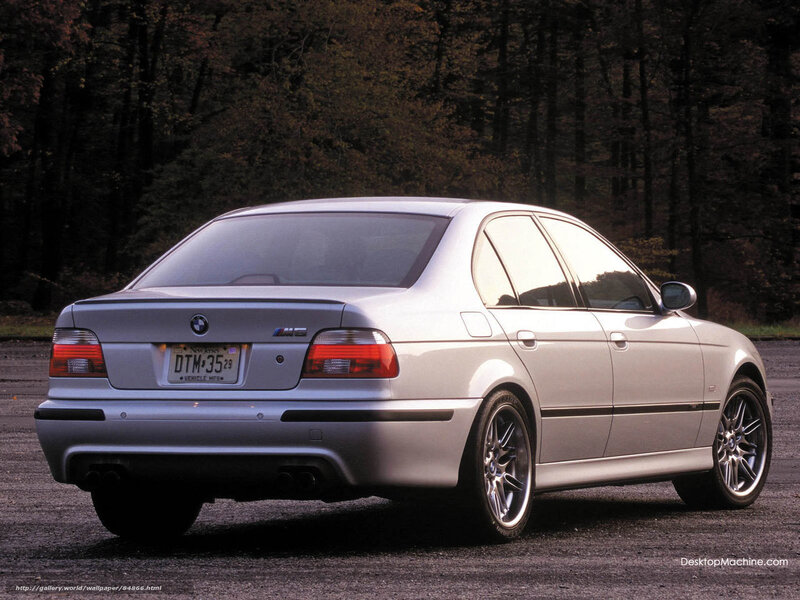 Silver BMW M5 Sedan — Calm