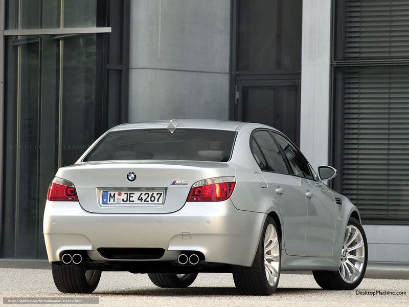 Silver BMW M5 Sedan — Neutral