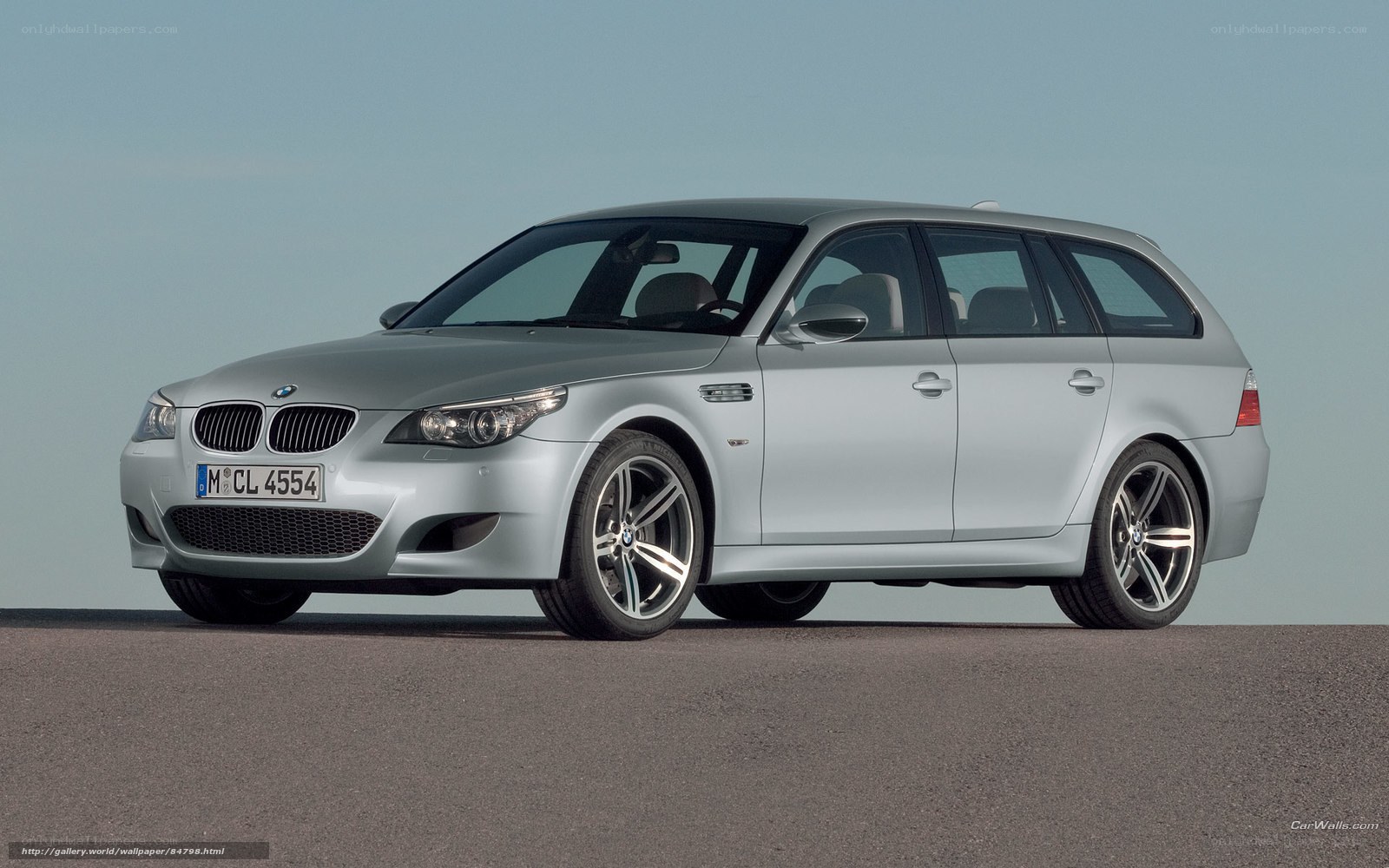 silver bmw m5 station wagon