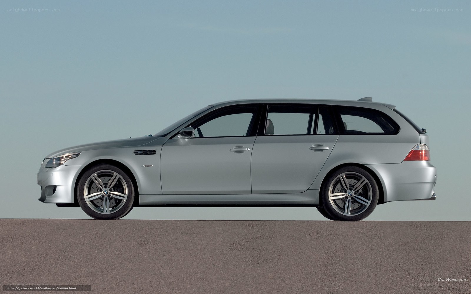 silver bmw m5 station wagon