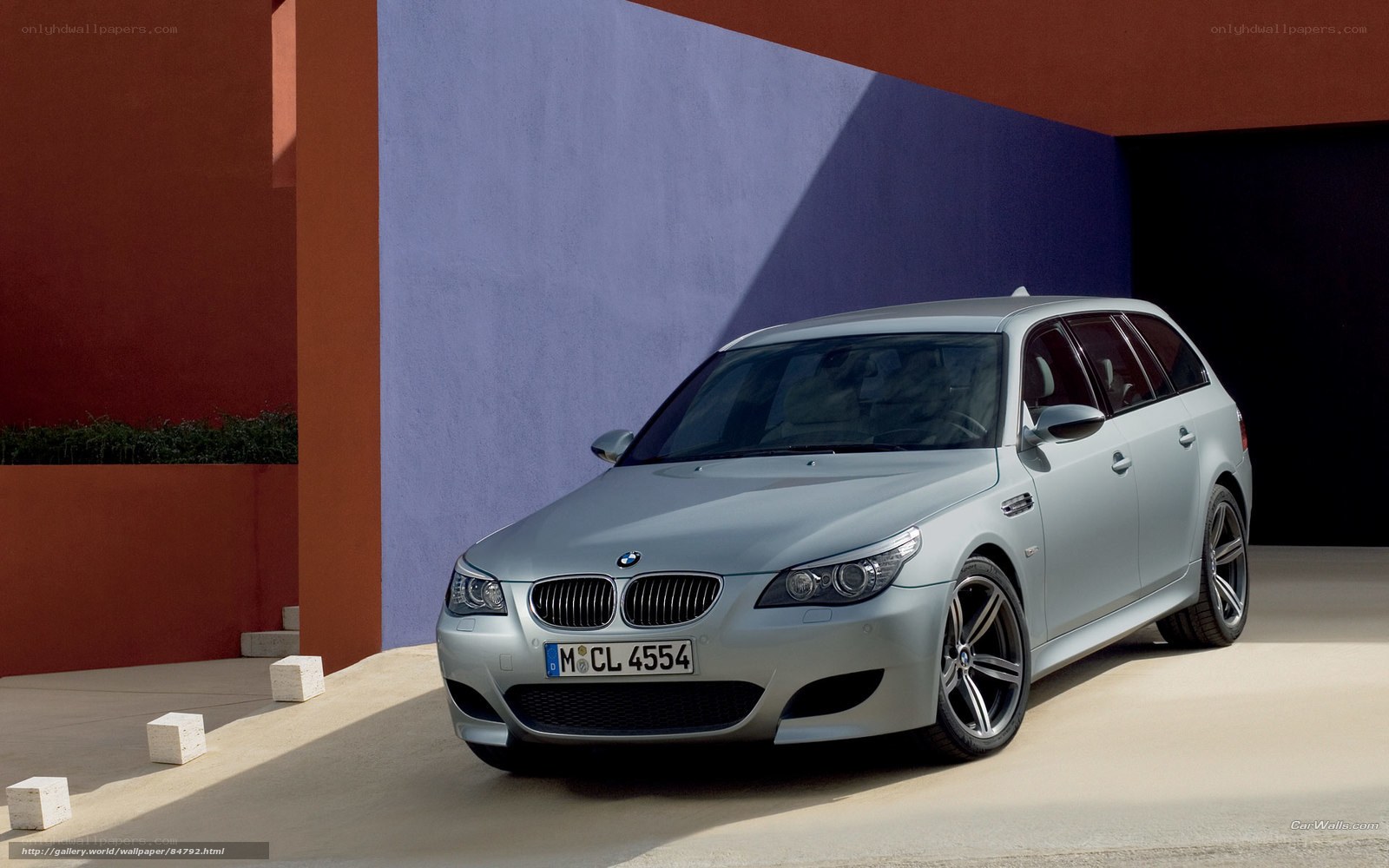 silver bmw m5 station wagon
