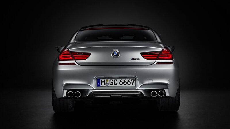 Silver BMW M6 Car — Dramatic, Photograph, Taillights