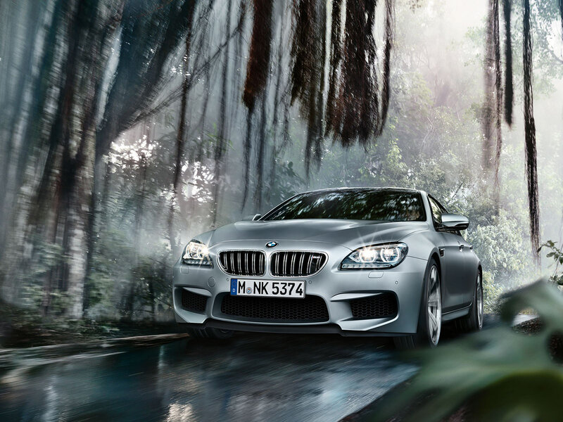Silver BMW M6 Car