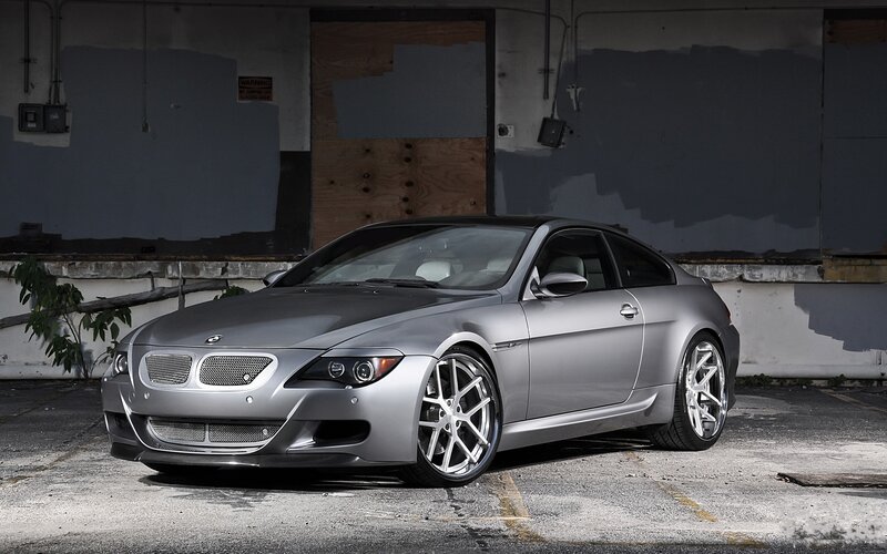 silver bmw m6 coupe