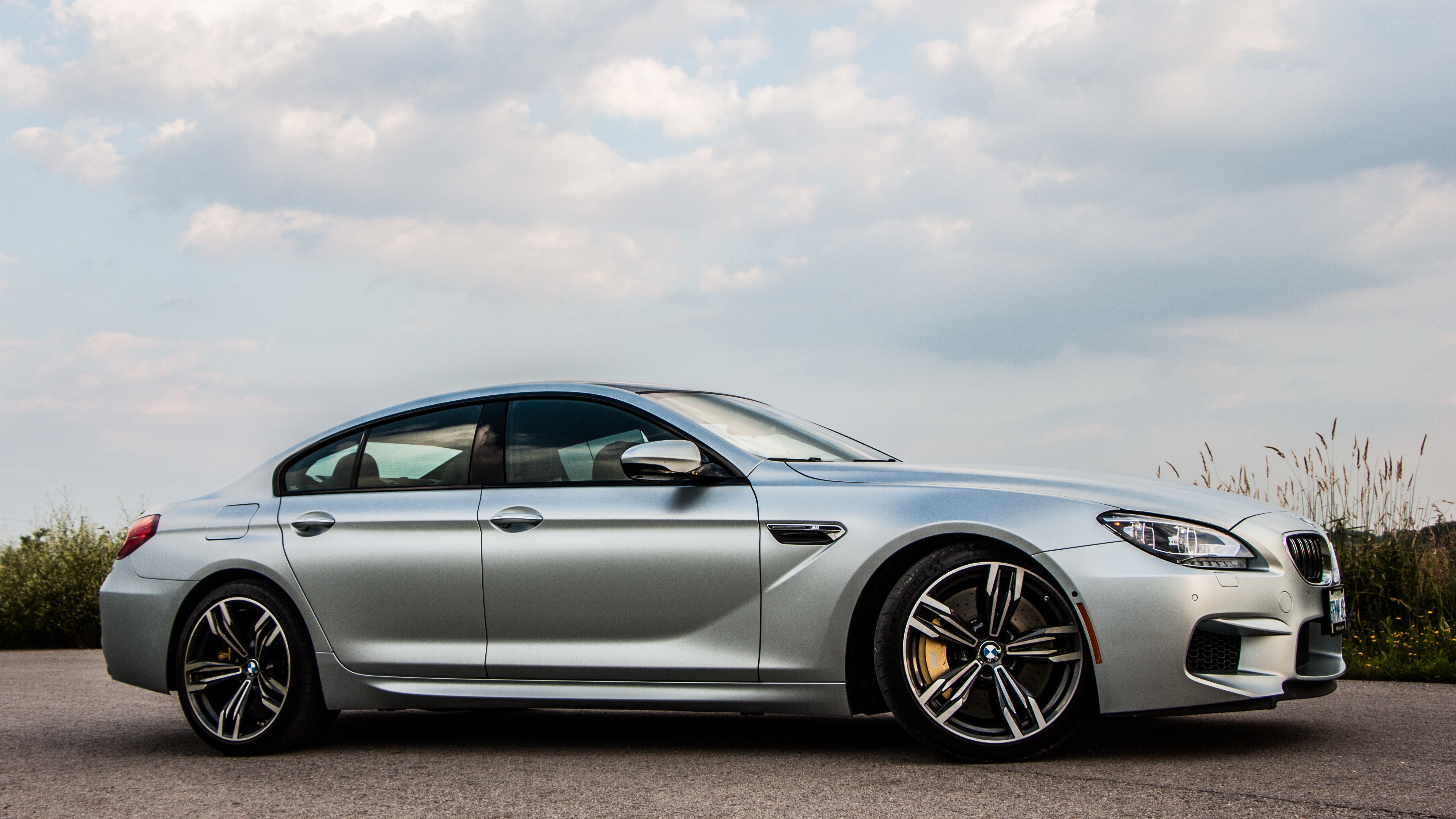 silver bmw m6 coupe