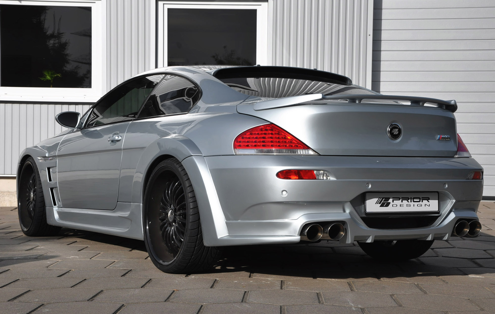 silver bmw m6 coupe