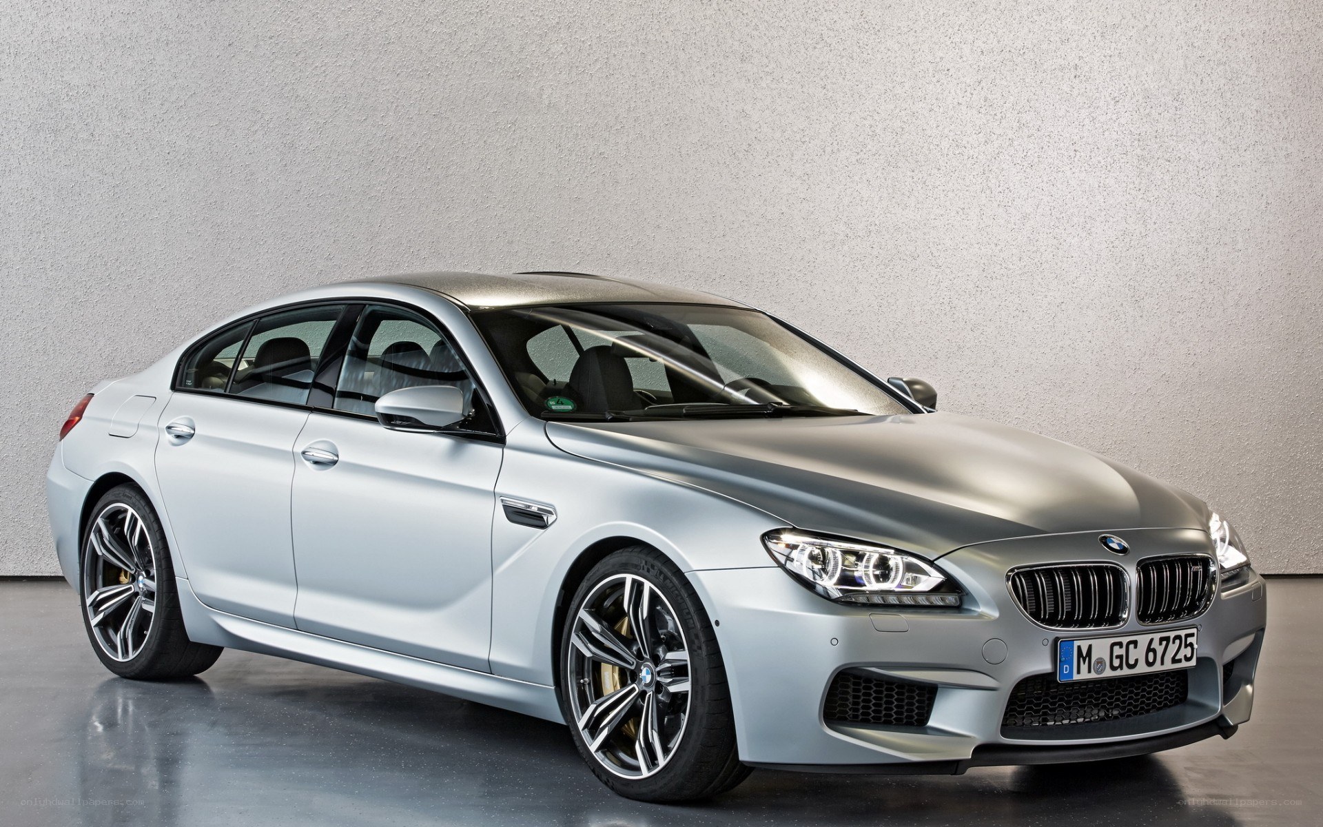 Silver BMW M6 sedan