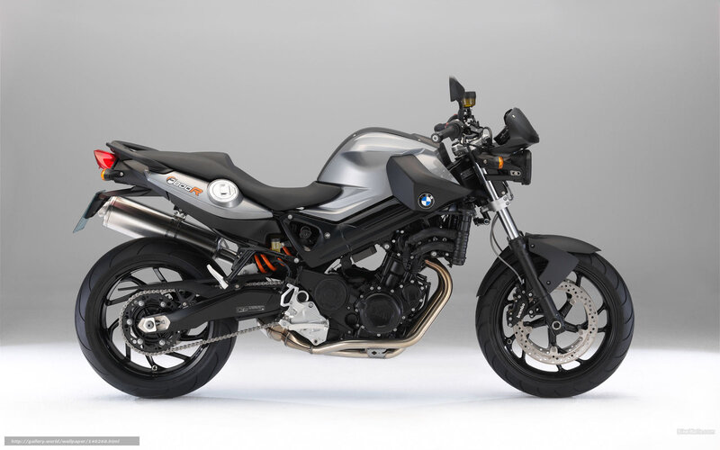 Silver BMW Motorcycle — Gray, Neutral, Photograph, Exhaust Pipe
