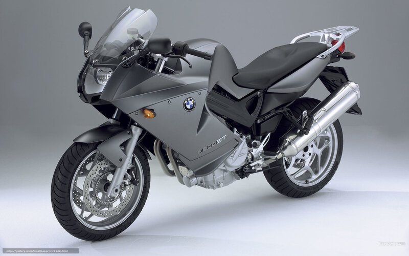 Silver BMW Motorcycle — Gray, Neutral, Photograph, Windshield, Exhaust Pipe