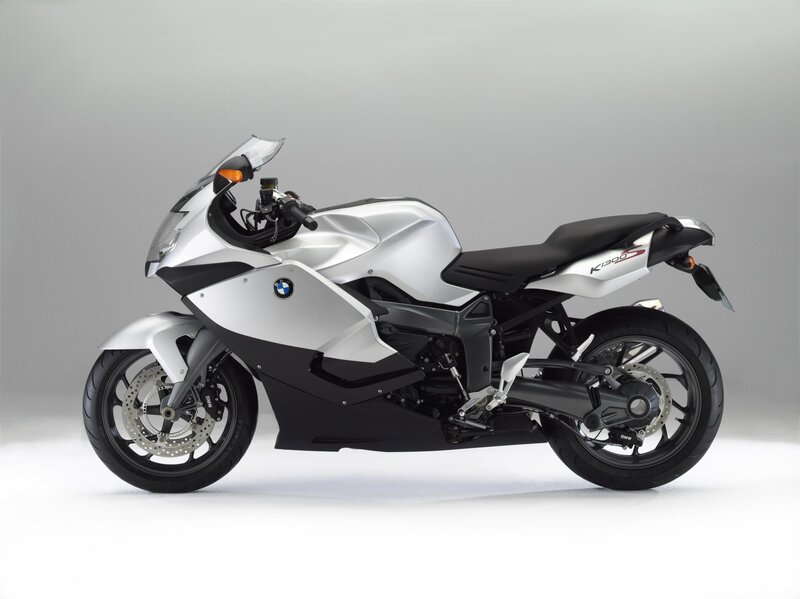 Silver BMW Motorcycle — Neutral, Photograph, Seat, Windshield