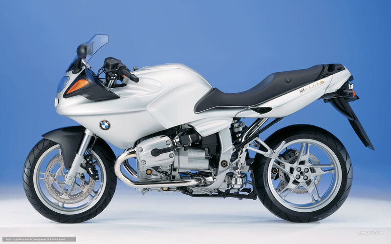 Silver BMW Motorcycle — White, Neutral, Photograph, Seat