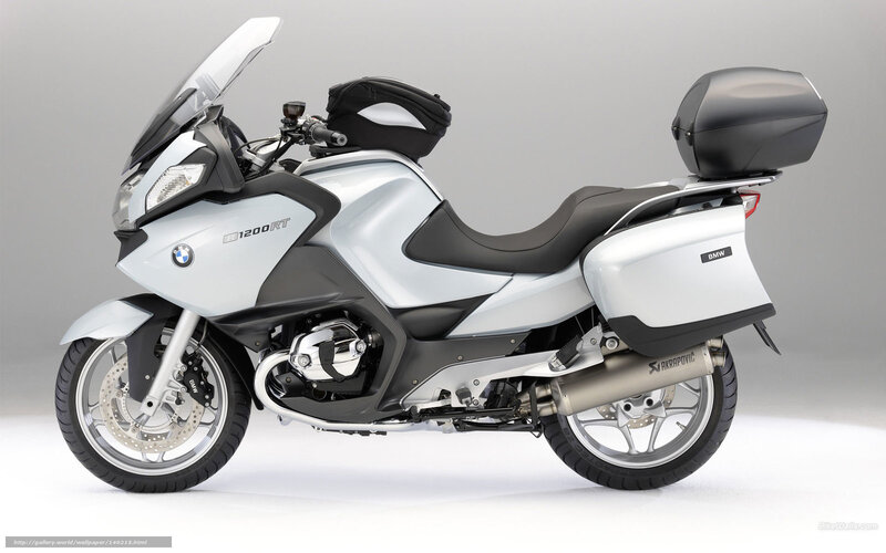 Silver BMW Motorcycle — White, Neutral, Photograph, Windshield