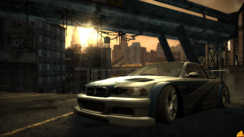 Silver BMW Race Car — Gray