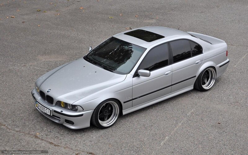 silver bmw sedan car