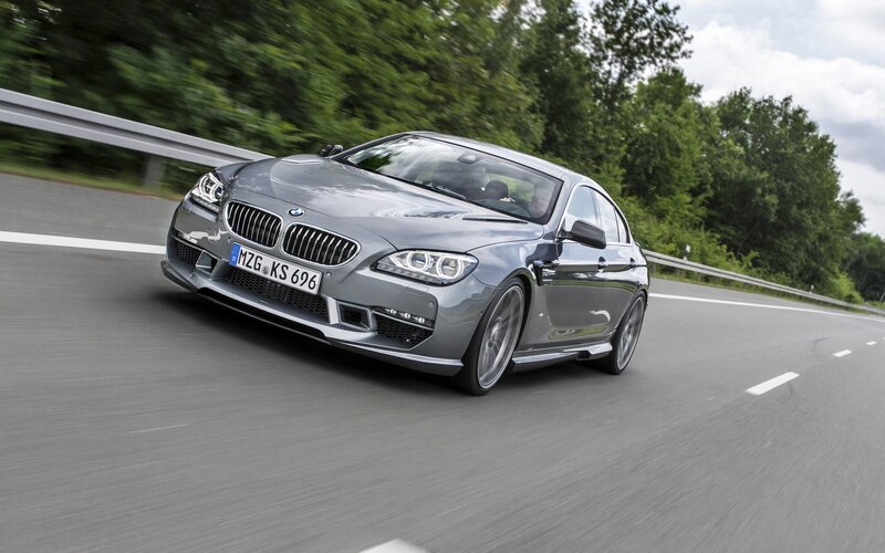 Silver BMW Sedan — Gray, Dynamic, Afternoon, Photograph, Car, Road, Trees