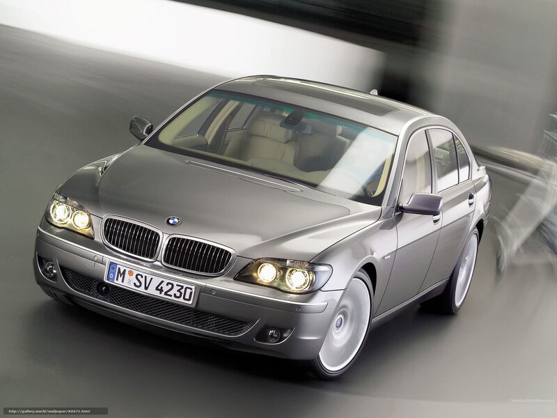 Silver BMW Sedan — Gray