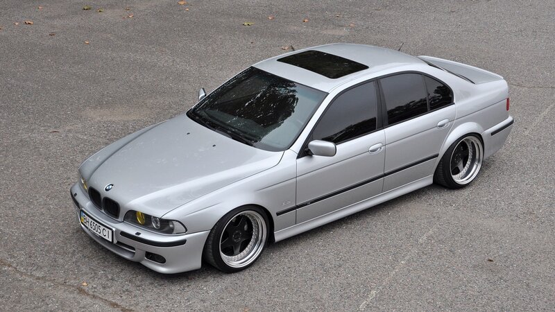 Silver Bmw Sedan — Neutral, Photograph, Sunroof