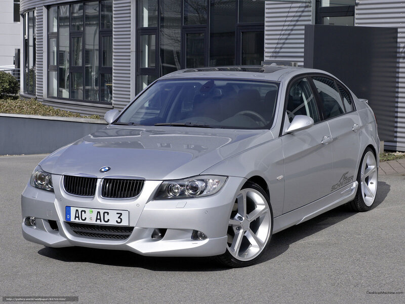 Silver BMW Sedan — Neutral