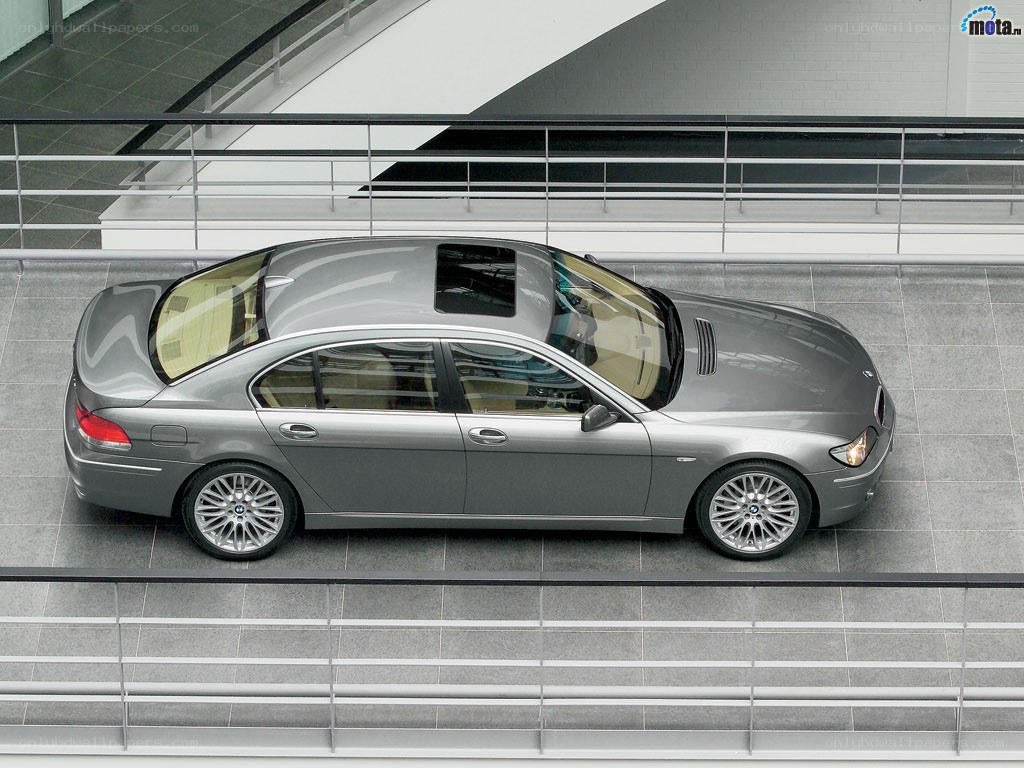 silver bmw sedan on display