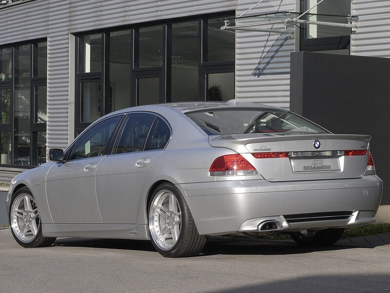 silver bmw sedan with schnitzer body kit