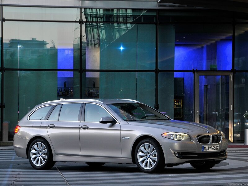 Silver BMW Station Wagon — Modern
