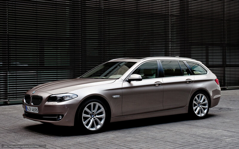 silver bmw station wagon