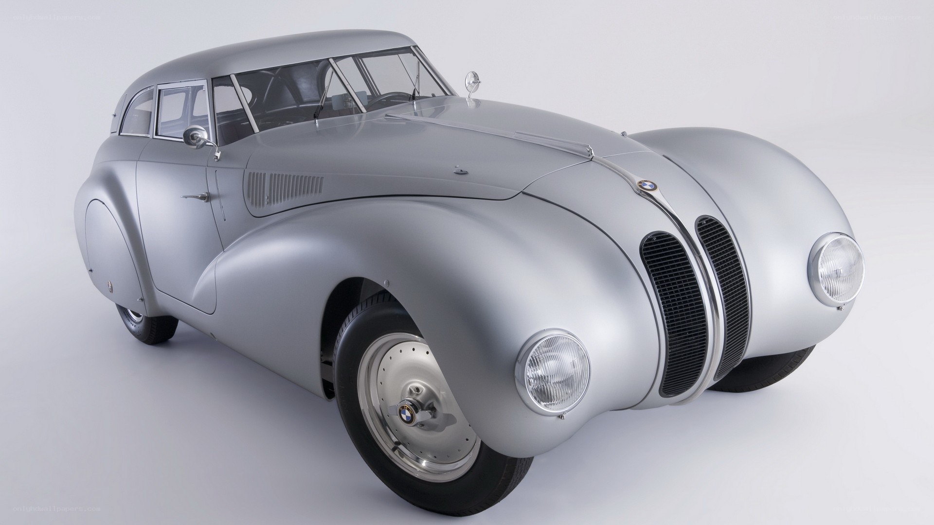 Silver BMW Streamliner