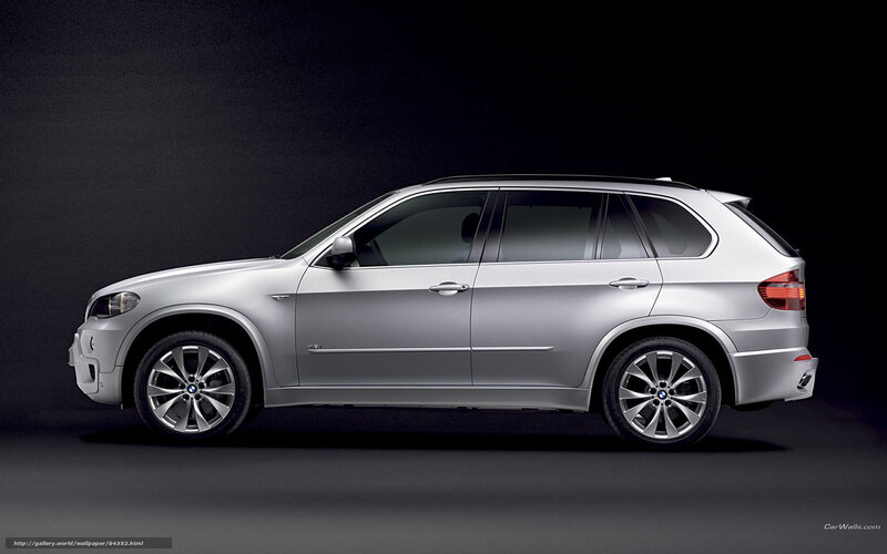 Silver Bmw Suv — Dramatic