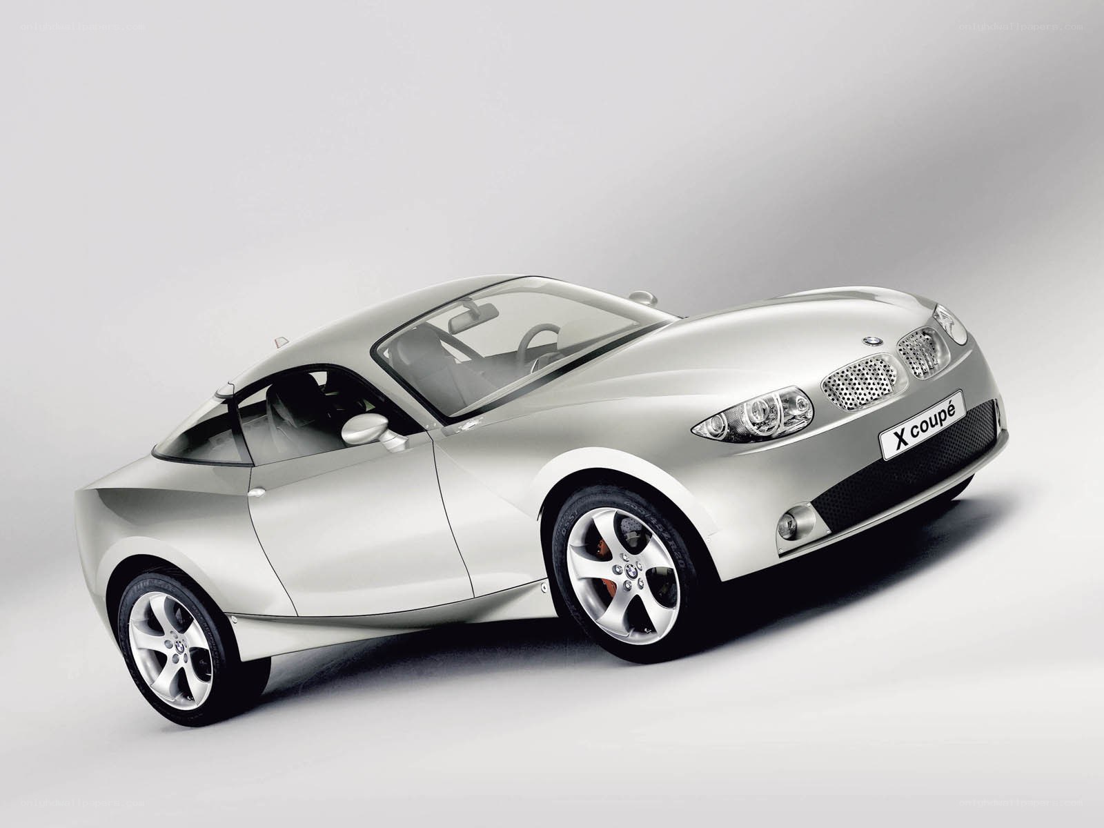 Silver BMW X Coupé concept