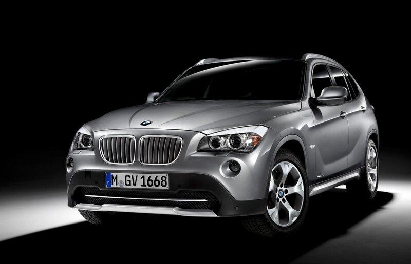 Silver BMW X1 SUV