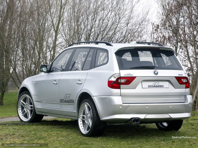 Silver BMW X3 — Calm, Winter
