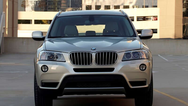 silver bmw x3 suv