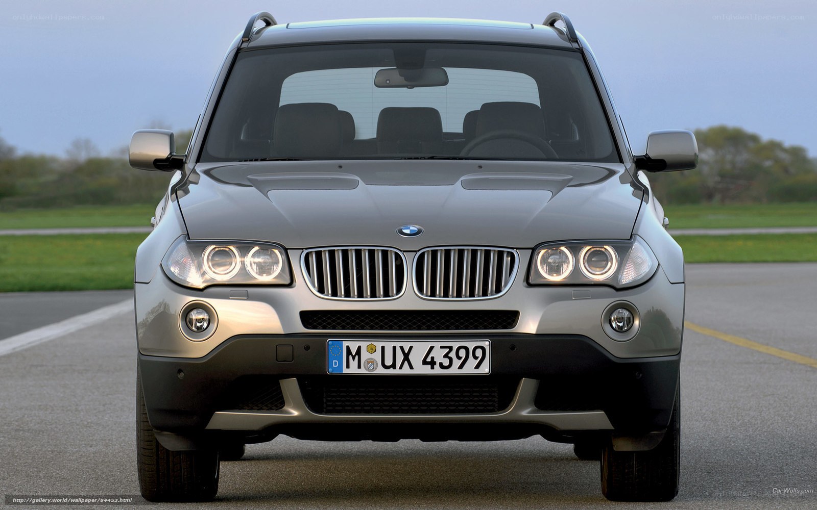 silver bmw x3 suv